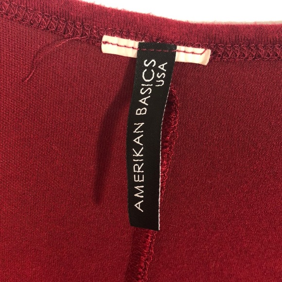 American Bqsics soft structured button down top - Picture 4 of 6